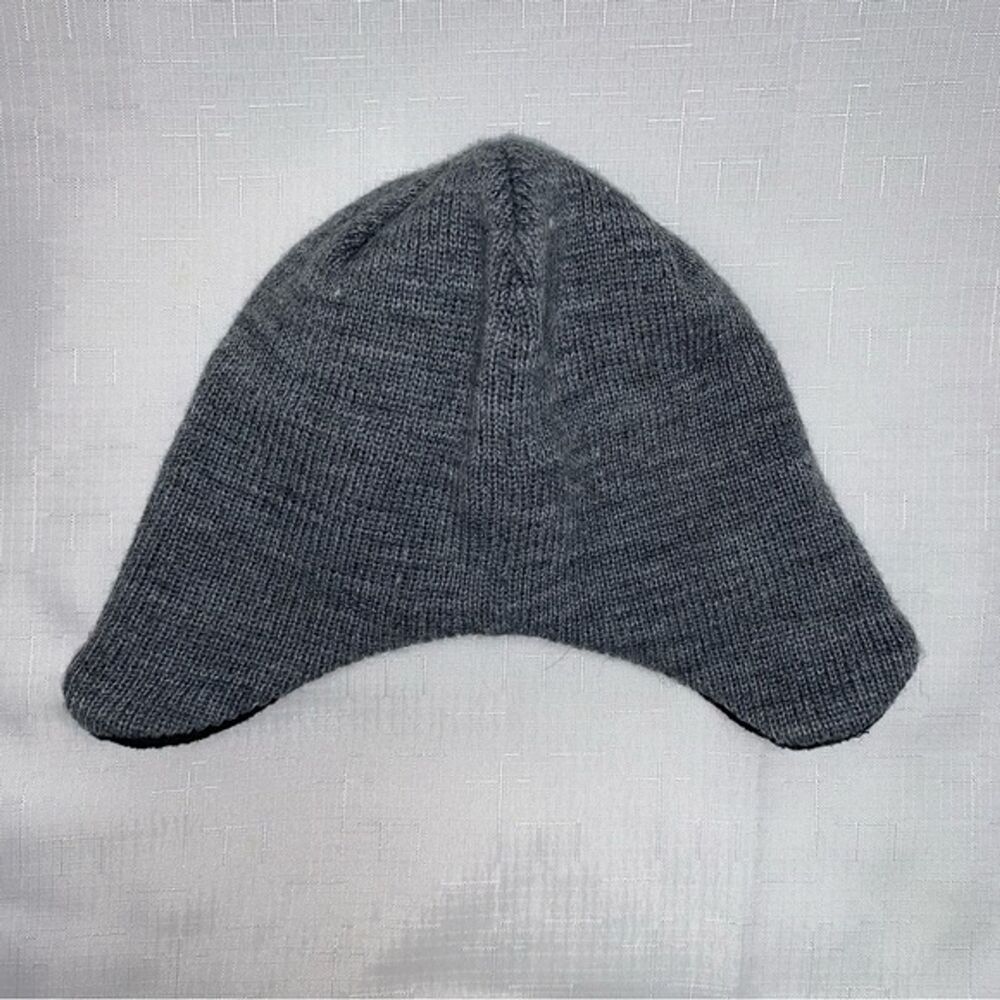 Lumberjack Grey Fleece Lined Trapper Hat Warm Winter Ear Cover Preppy Ski Cap